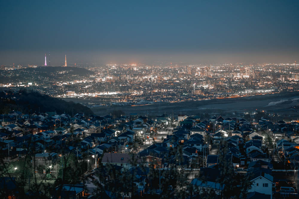 SIGMA 70mm F2.8で撮影した仙台の夜景