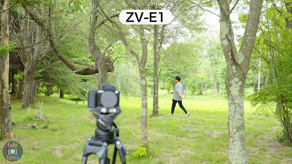 ZV-E1の遠距離