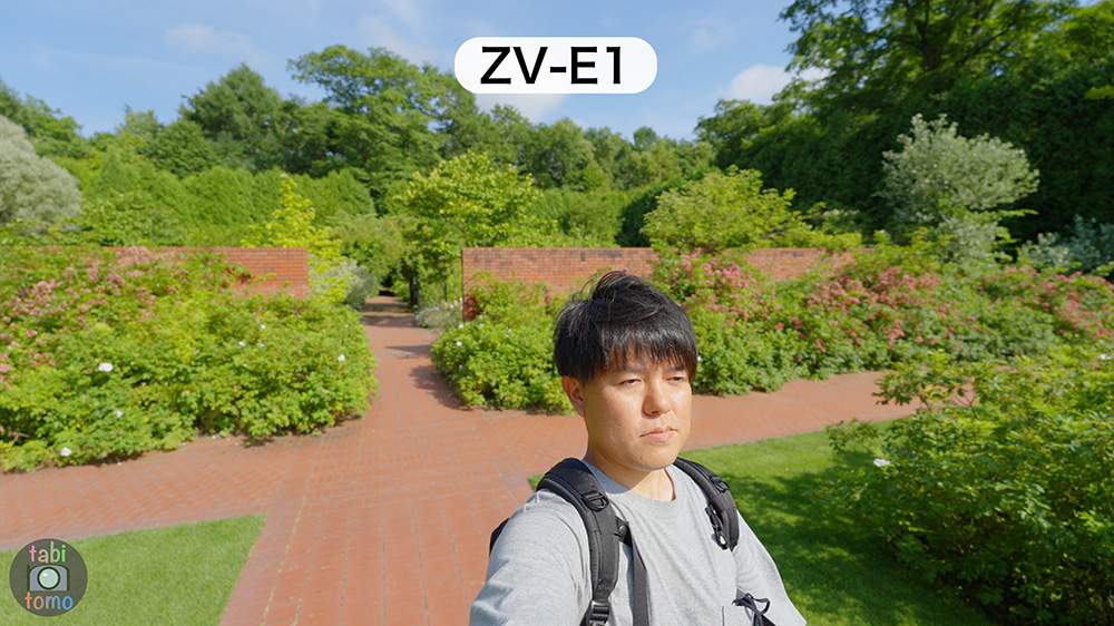 ZV-E1 自撮り